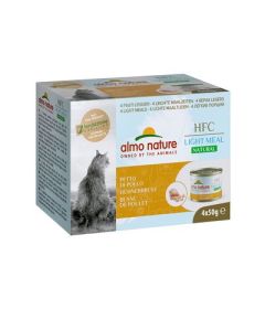 Almo Nature - HFC Natural light blanc de poulet multipack 4x50g