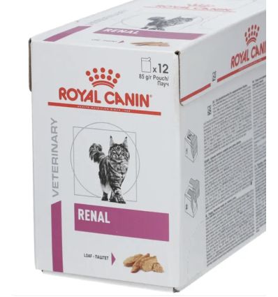 Royal Canin Veterinary - Renal Poulet Mousse -12x85g