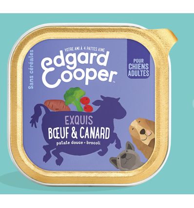Edgar Cooper - Paté Boeuf et Canard - Chien
