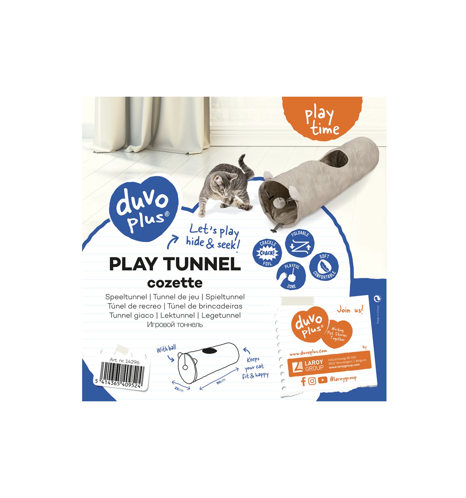 Tunnel de jeu Cozette