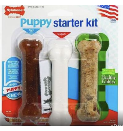 Nylabone - Puppy starter kit