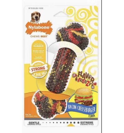Nylabone - Bacon cheeseburger
