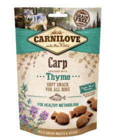 Carnilove - Friandises semi-humide Soft Carpe (Chien)