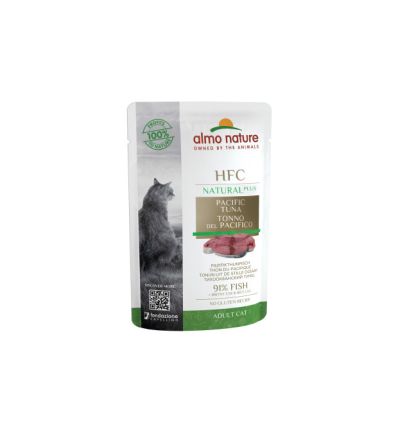 Almo Nature - Sachet HFC Natural Plus Thon du Pacifique