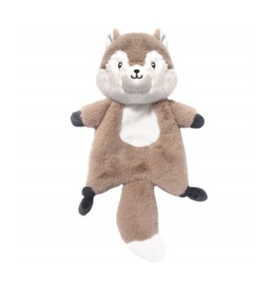 Doudou Johan Ecureuil Plat